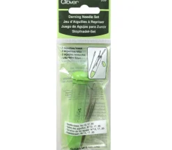 Clover Hand Needle Darning Set – 3 Piece – With Case