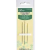 Clover Needlecrafts Sashiko Gold Eye Needles 8 Assorted