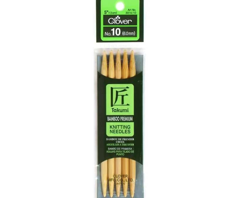 Clover Pro Takumi Bamboo Fixed Circular Needles