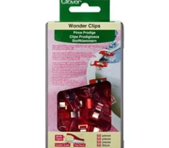Clover Wonder Clips – Red – 50 piece