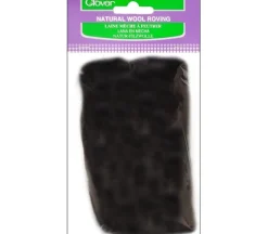 Clover Wool Roving – 0.3oz – Black
