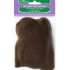 Clover Wool Roving – 0.3oz – Brown