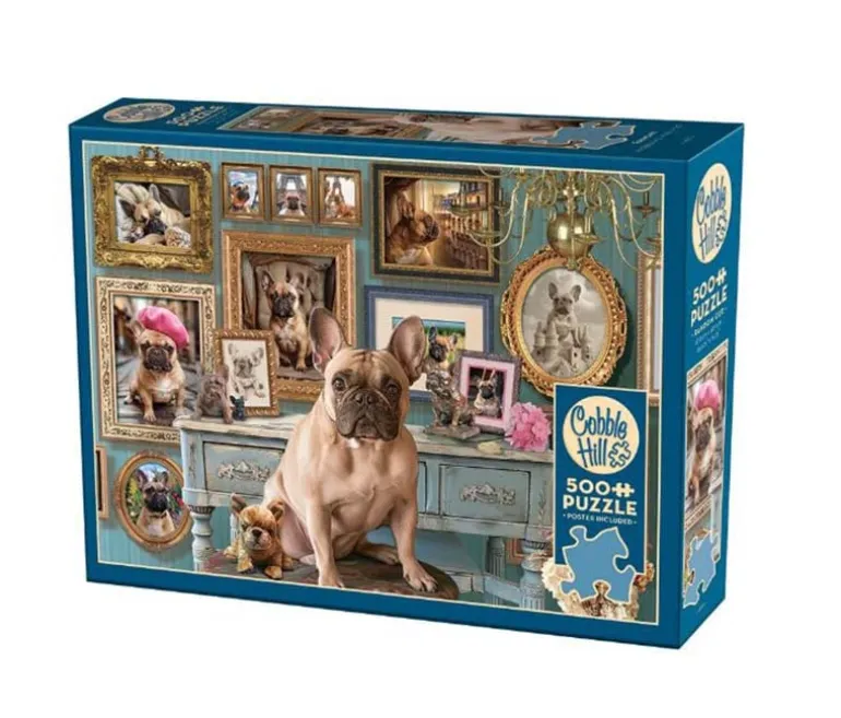 Cobble Hill Frenchie Puzzle – 500 Piece