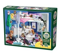 Cobble Hill Kitten Slumber Party Puzzle – 1000 Piece