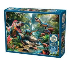 Cobble Hill Prehistoric Beasts Puzzle – 500 Piece