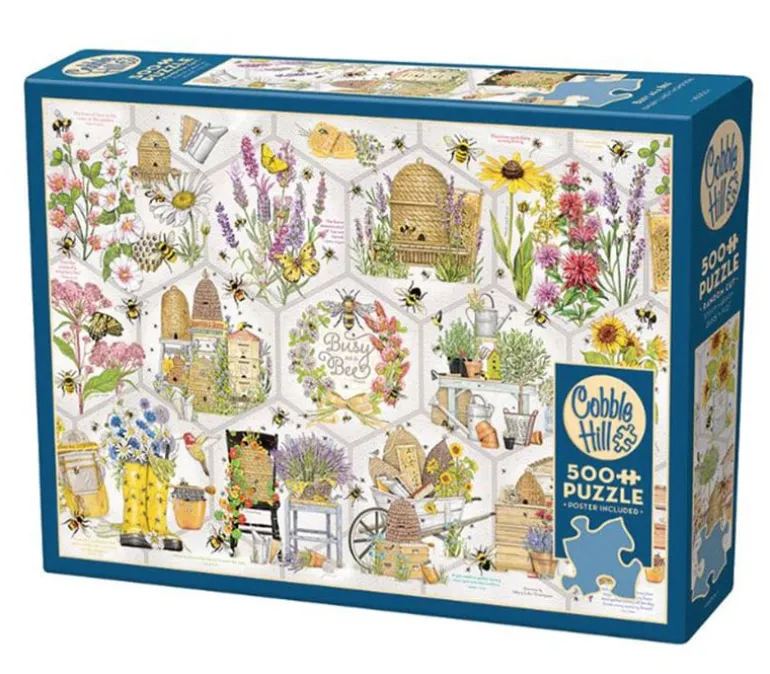 Cobble Hill Puzzle Busy as a Bee – 500 Piece