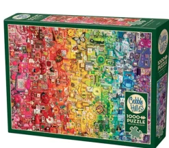 Cobble Hill Puzzle Colorful Rainbow – 1000 Piece