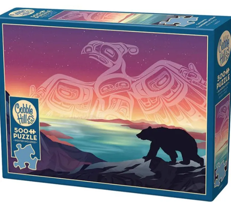 Cobble Hill Puzzle Crossings: Thunderbird and Bear – 500 Piece