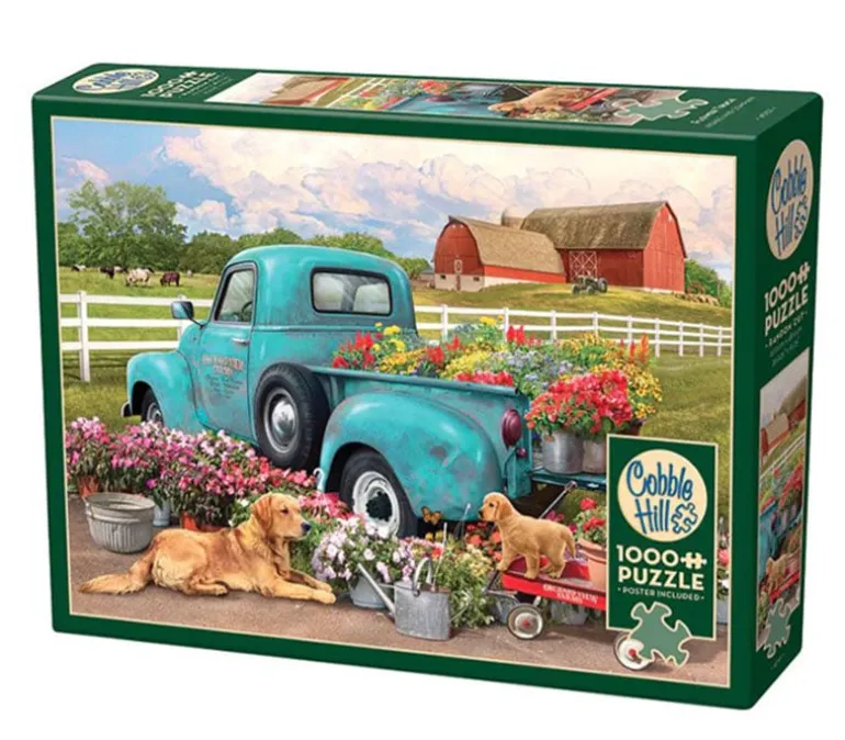 Cobble Hill Puzzle Flower Truck – 1000 Piece