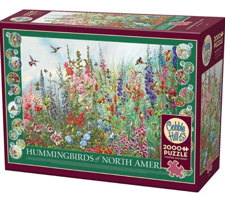Cobble Hill Puzzle Hummingbirds of North America – 2000 Piece