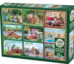 Cobble Hill Squirrels on Vacation Puzzle – 1000 Piece