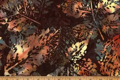 Coffee Shop Batiks Blooms in Palomino