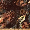 Coffee Shop Batiks Maple Leaves in Brownie