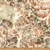 Coffee Shop Batiks Petals in Black