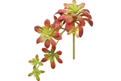 10″ Coleus Leaf Spray, Burgundy/Green