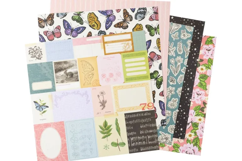 Colorbok 12″X12″ Handmade Cardstock – Blue