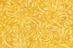 Colorburst Batik Dandelion on Tangerine Orange