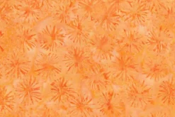Colorburst Batik Starburst in Tangerine Orange