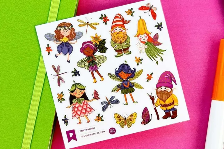 Coquette Junk Journal Sticker Book