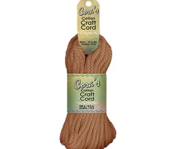 Cora’s Cotton Craft Cord – Biscuit – 4mm – 75 feet