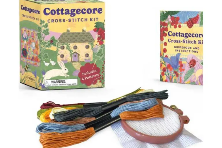 Cottagecore Cross-Stitch Kit