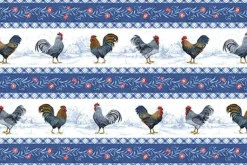 Country Blue Towel Band Cut – 5/8-yard by 42-inches