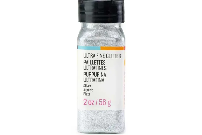 CousinDIY Extra Fine Glitter 2oz-Silver