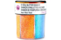 CousinDIY Glitter 6 Cell-Primary
