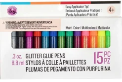 CousinDIY Glitter Glue 2.1oz-Gold
