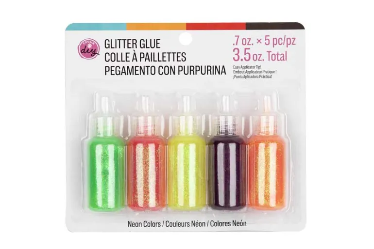CousinDIY Glitter Glue 2.1oz-Gold