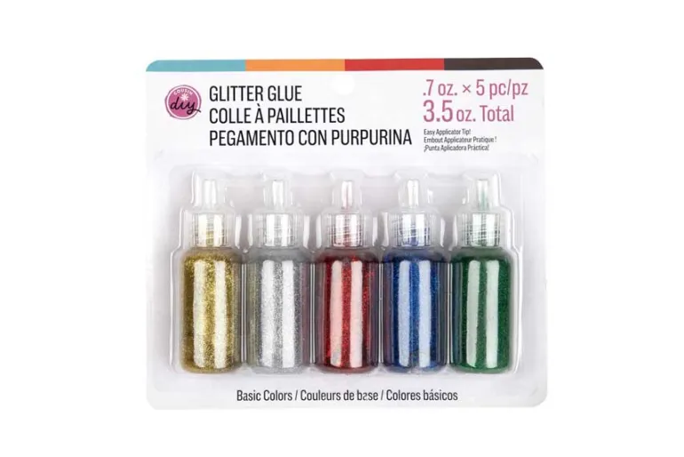 CousinDIY Glitter Glue 2.1oz-Laser Green
