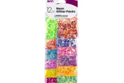 CousinDIY Glitter 12/Pkg-Rainbow
