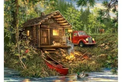 Cozy Cabin Life – 500 Piece Puzzle