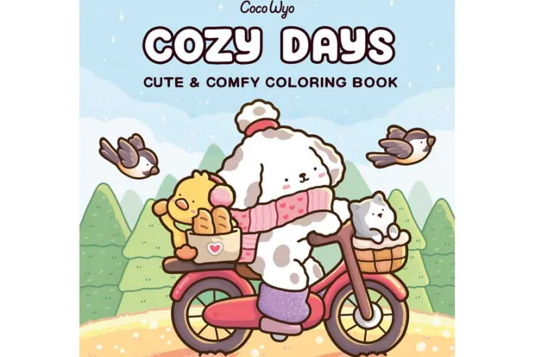 Cozy Vibes Coloring Book