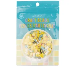 Craft Beads Clay Shapes – Black and White Mix – 120 Pieces