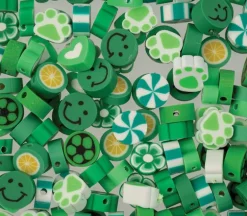 Craft Beads Clay Shapes – Fruit Mix – 120 Pieces