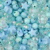 Craft Beads Star Mix – Pink – 70g