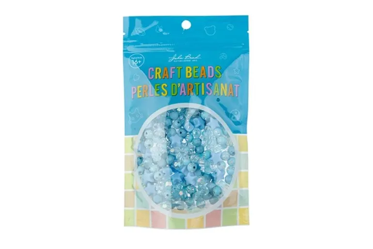 Craft Beads Star Mix – Purple – 70g