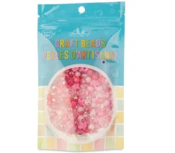 Craft Beads Star Mix – Purple – 70g