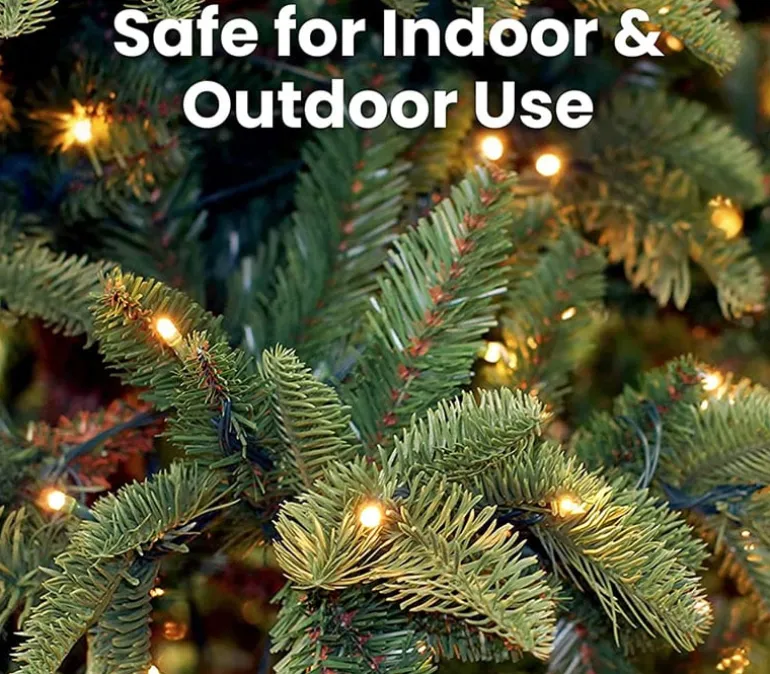 Craft Bright Lights – 100 Count – Indoor/Outdoor String Lights