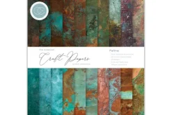 Craft Consortium Double Sided Paper Pad – 6×6 – Patina
