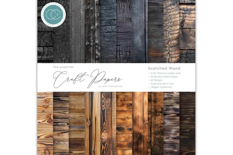 Craft Consortium Double Sided Paper Pad – 6×6 – Baroque