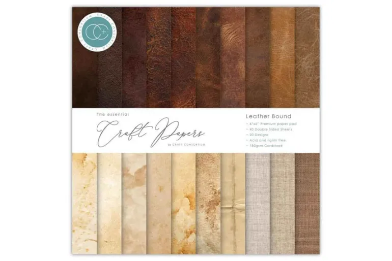 Craft Consortium Double Sided Paper Pad – 6×6 – Baroque