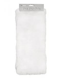 Craft Cut 9-inch x 12-inch – Faux Fur Grizzly – White