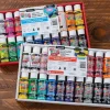Crafters Acrylic Paint Set Value Pack – 16 Piece (Satin or Matte Available)