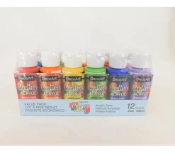 Crafters Acrylic Value Pack – 12 Piece (view sets)