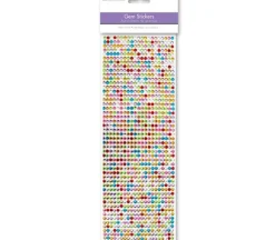 Craft Medley Sticker – Multicolor Gem Lines – 4mm – 1029 Piece