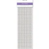 Craft Medley Sticker – Silver Gem Lines – 4mm – 1029 Piece