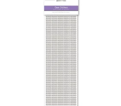Craft Medley Sticker – Silver Gem Lines – 4mm – 1029 Piece