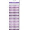 Craft Medley Sticker – Viola Gem Lines – 4mm – 1029 Piece